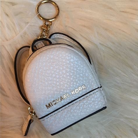 michael kors mini backpack keychain